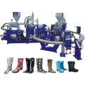 Bottes en caoutchouc rotatives faisant la machine